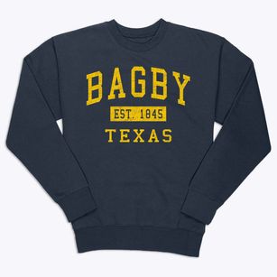 Bagby Texas Classic Established Premium Crewneck Sweatshirt