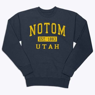 Notom Utah Classic Established Premium Crewneck Sweatshirt