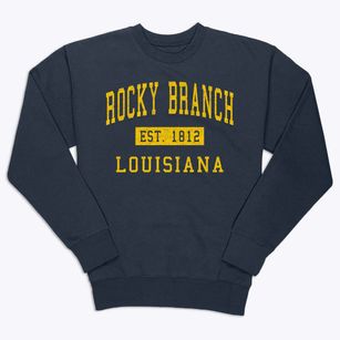 Rocky Branch Louisiana Classic Established Premium Crewneck Sweatshirt