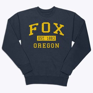 Fox Oregon Classic Established Premium Crewneck Sweatshirt