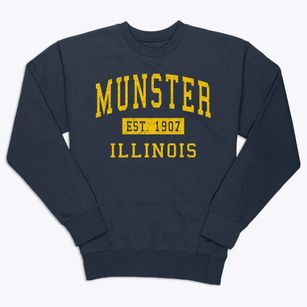 Munster Illinois Classic Established Premium Crewneck Sweatshirt