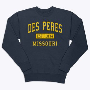 Des Peres Missouri Classic Established Premium Crewneck Sweatshirt
