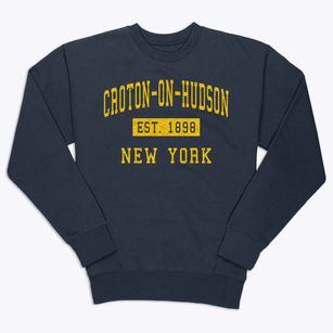 Croton-on-hudson New York Classic Established Premium Crewneck Sweatshirt