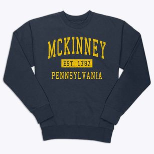 Mckinney Pennsylvania Classic Established Premium Crewneck Sweatshirt