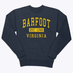 Barfoot Virginia Classic Established Premium Crewneck Sweatshirt