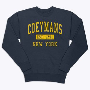 Coeymans New York Classic Established Premium Crewneck Sweatshirt
