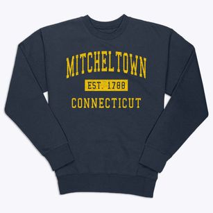 Mitcheltown Connecticut Classic Established Premium Crewneck Sweatshirt