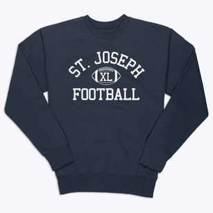Saint Joseph School Classic Football Premium Crewneck Sweatshirt