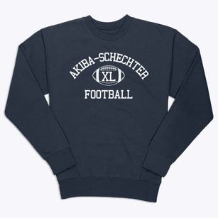 Akiba-schechter Jewish Day School Classic Football Premium Crewneck Sweatshirt