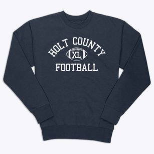 Holt County District 53 School Classic Football Premium Crewneck Sweatshirt