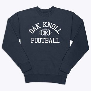 Oak Knoll School Classic Football Premium Crewneck Sweatshirt