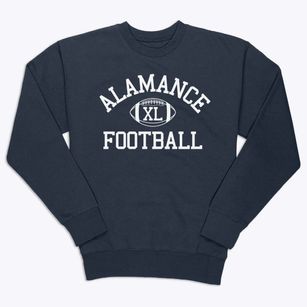 Alamance Christian School Classic Football Premium Crewneck Sweatshirt