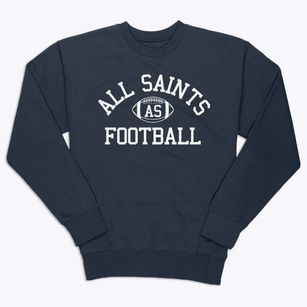 All Saints Catholic School Classic Football Premium Crewneck Sweatshirt