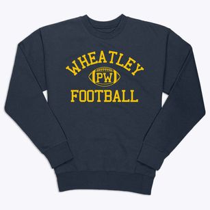 Phillis Wheatley High School Classic Football Premium Crewneck Sweatshirt