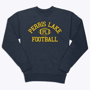 Perris Lake High School Classic Football Premium Crewneck Sweatshirt