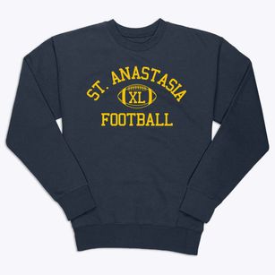 Saint Anastasia Catholic School Classic Football Premium Crewneck Sweatshirt