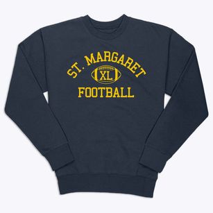 Saint Margaret Of Scotland School Classic Football Premium Crewneck Sweatshirt
