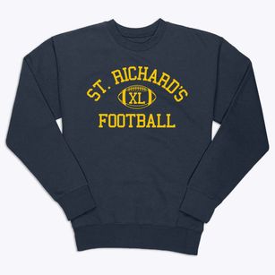 Saint Richard's Episcopal School Classic Football Premium Crewneck Sweatshirt