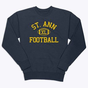 St. Ann Parish Classic Football Premium Crewneck Sweatshirt