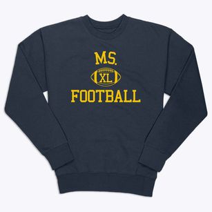 Ms. Carrie's Day School Classic Football Premium Crewneck Sweatshirt