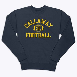 Callaway High School Classic Football Premium Crewneck Sweatshirt