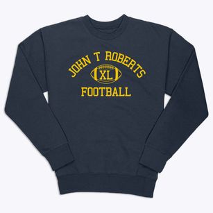 John T Roberts K-8 School Classic Football Premium Crewneck Sweatshirt