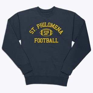 Saint Philomena School Classic Football Premium Crewneck Sweatshirt