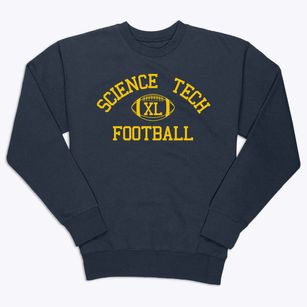 Science & Tech Classic Football Premium Crewneck Sweatshirt