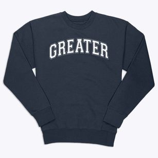 Greater New Hope Christian Academy Varsity Arch Premium Crewneck Sweatshirt