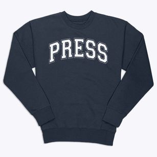 Naomi Press Elementary School Varsity Arch Premium Crewneck Sweatshirt