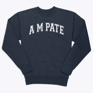A M Pate Elementary School Varsity Arch Premium Crewneck Sweatshirt