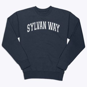 Sylvan Way Christian School Varsity Arch Premium Crewneck Sweatshirt