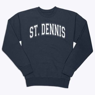 St Dennis Parish Varsity Arch Premium Crewneck Sweatshirt