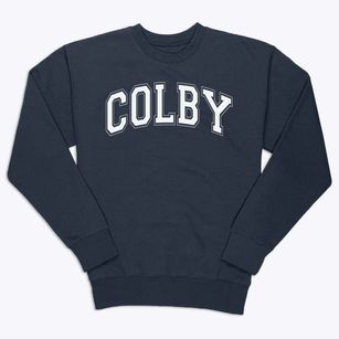 Colby Middle School Varsity Arch Premium Crewneck Sweatshirt