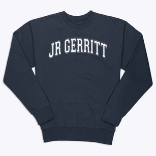 Jr Gerritt Middle School Varsity Arch Premium Crewneck Sweatshirt