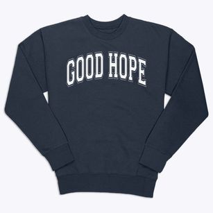 Good Hope Elementary School Varsity Arch Premium Crewneck Sweatshirt