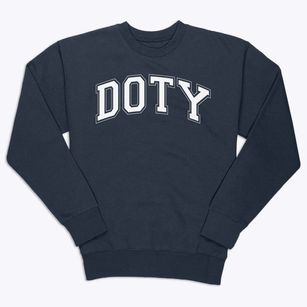 Doty Elementary School Varsity Arch Premium Crewneck Sweatshirt