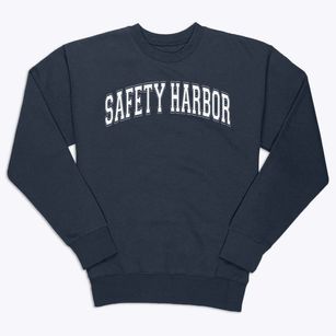 Safety Harbor Disiplinary Program Varsity Arch Premium Crewneck Sweatshirt