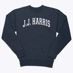 J.j. Harris Elementary School Varsity Arch Premium Crewneck Sweatshirt
