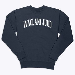 Waolani Judd School Varsity Arch Premium Crewneck Sweatshirt