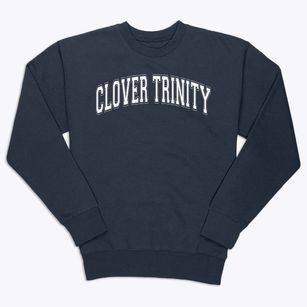 Clover Trinity Lutheran School Varsity Arch Premium Crewneck Sweatshirt