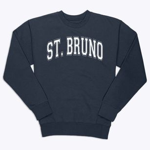 Saint Bruno Parish Varsity Arch Premium Crewneck Sweatshirt