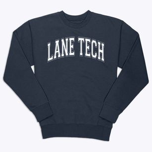 Lane Tech Varsity Arch Premium Crewneck Sweatshirt