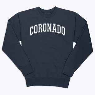 Coronado Elementary School Varsity Arch Premium Crewneck Sweatshirt