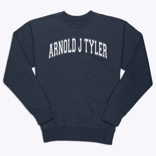Arnold J Tyler Elementary School Varsity Arch Premium Crewneck Sweatshirt