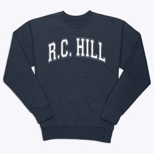 Robert C. Hill Elementary School Varsity Arch Premium Crewneck Sweatshirt