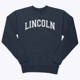 Lincoln Elementary School Varsity Arch Premium Crewneck Sweatshirt