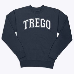 Trego Community High School Varsity Arch Premium Crewneck Sweatshirt