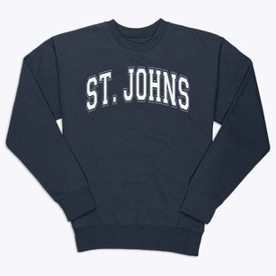 Saint Johns Elementary School Varsity Arch Premium Crewneck Sweatshirt