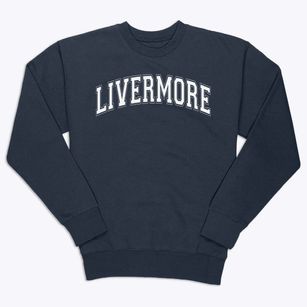 Livermore Elementary School Varsity Arch Premium Crewneck Sweatshirt